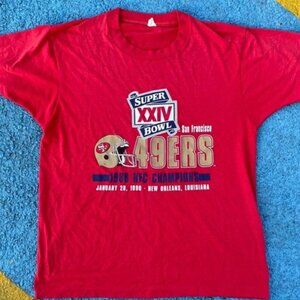 San Francisco 49Ers NFL Super Bowl shirt Pullover Hoodie red